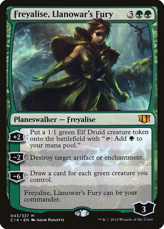 Freyalise, Llanowar's Fury [C14 - 43]