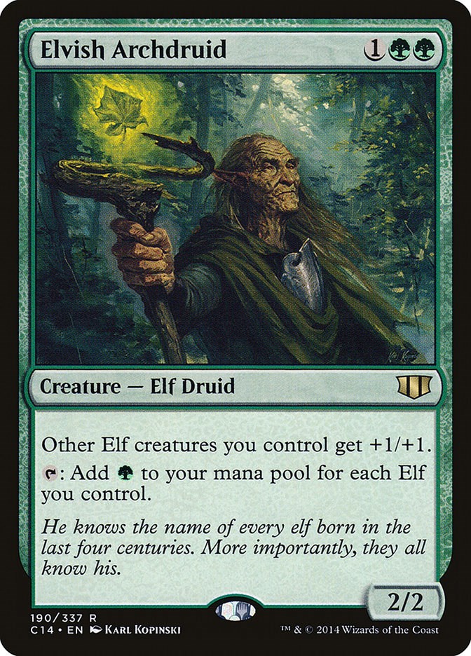 Elvish Archdruid [C14 - 190]