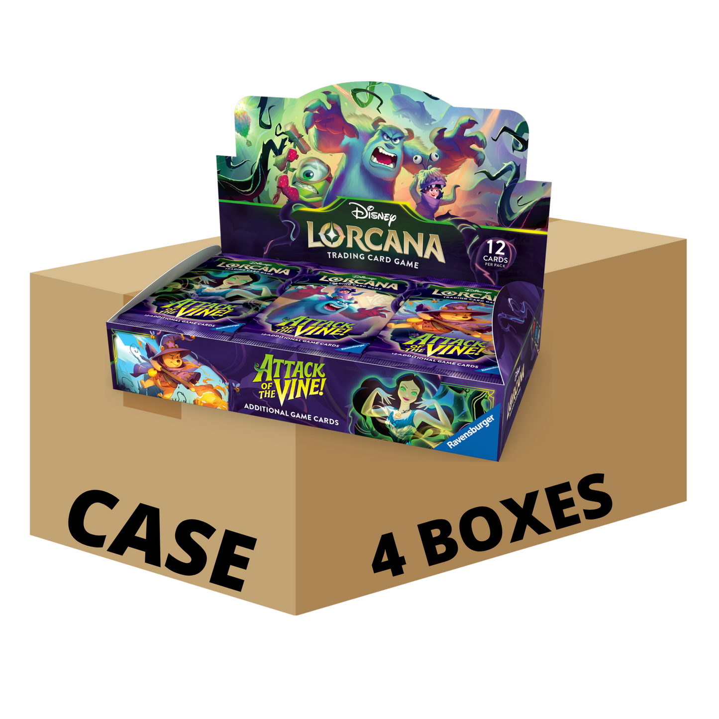 Disney Lorcana Set 13 Attack Of The Vine! Booster Case (EN)