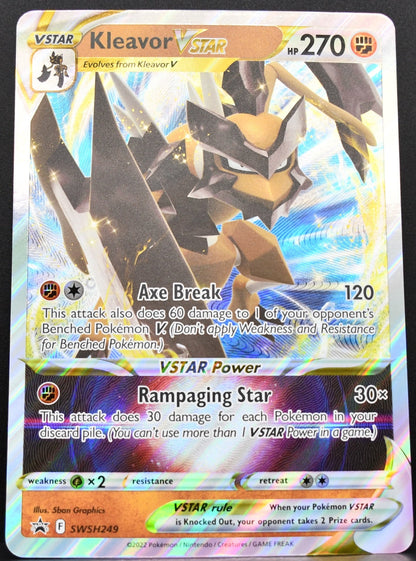 Pokémon Kleavor Vstar JUMBO SWSH249 LP Holofoil English