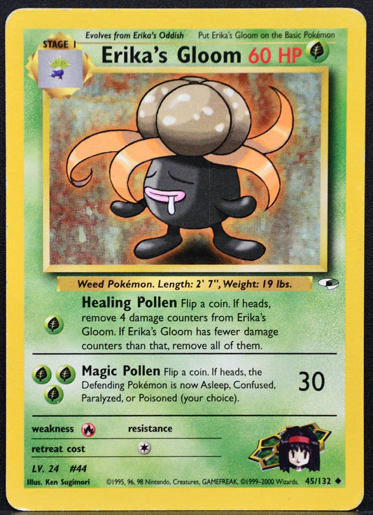 Pokemon TCG Erika's Gloom 45/132 Gym Challenge HP