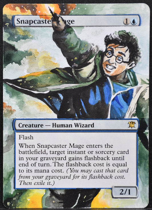 MTG Snapcaster Mage Innistrad Altered Harry Potter MP