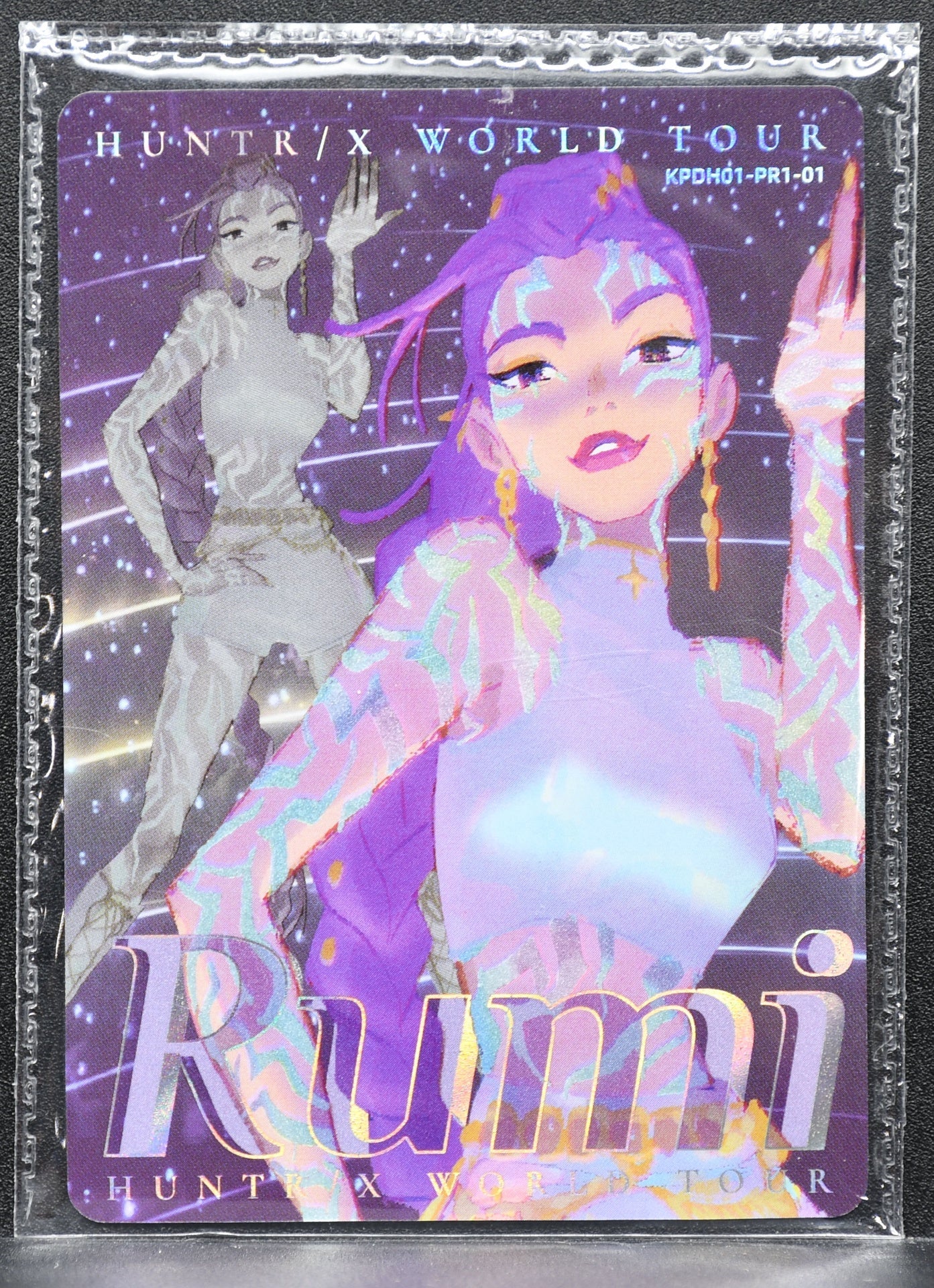 Kayou Kpop Demon Hunters Rumi KPDH-PR1-01 NM HUNTR/X WORLD TOUR Sealed