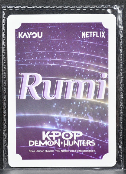 Kayou Kpop Demon Hunters Rumi KPDH-PR1-01 NM HUNTR/X WORLD TOUR Sealed