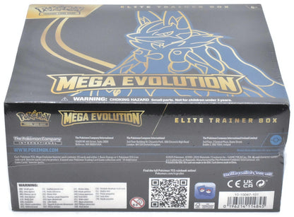 Pokemon TCG Mega Evolutions Elite Trainer Box Mega Lucario Factory Sealed