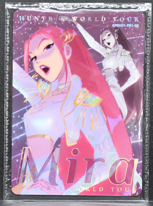 Kayou Kpop Demon Hunters Mira KPDH-PR1-02 NM HUNTR/X WORLD TOUR Sealed