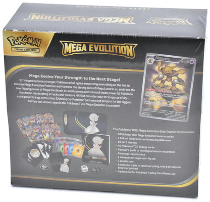 Pokemon TCG Mega Evolutions Elite Trainer Box Mega Gardevoir Factory Sealed