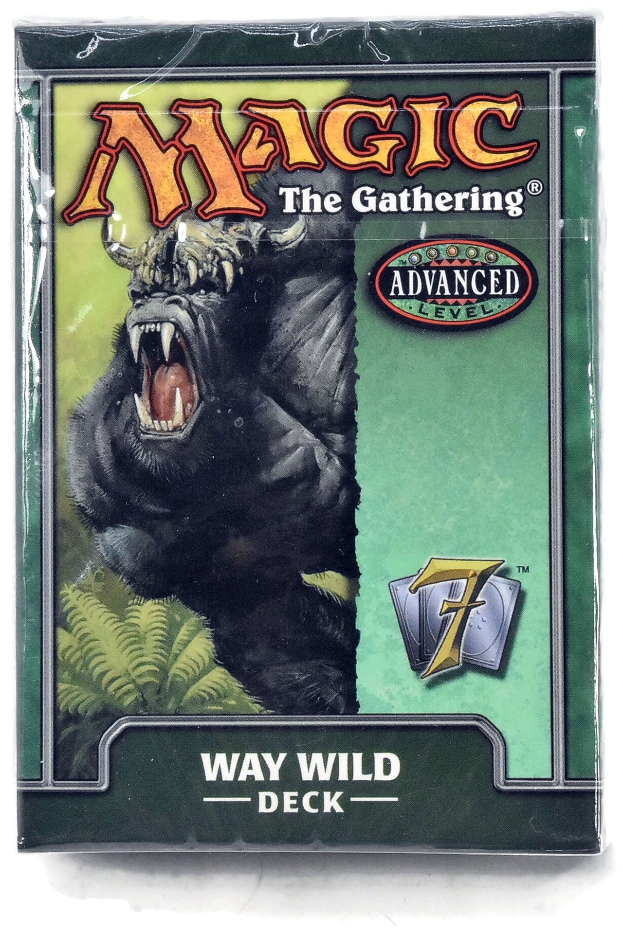 Magic The Gathering Advanced Level Way Wild Deck #1 In Box 2516