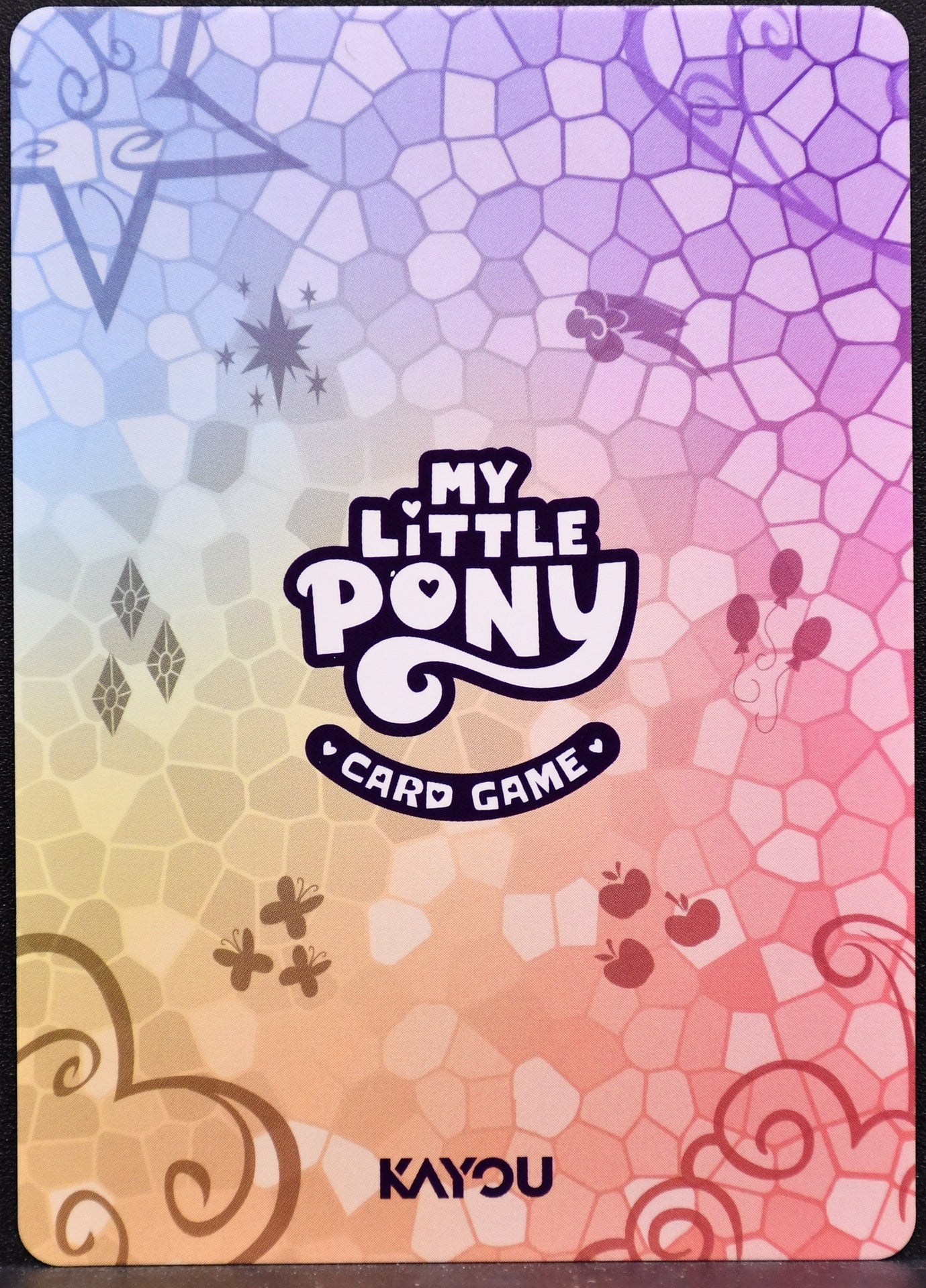 My Little Poney Card Game Rainbow Dash Signed BP01-GR05 1st Edition