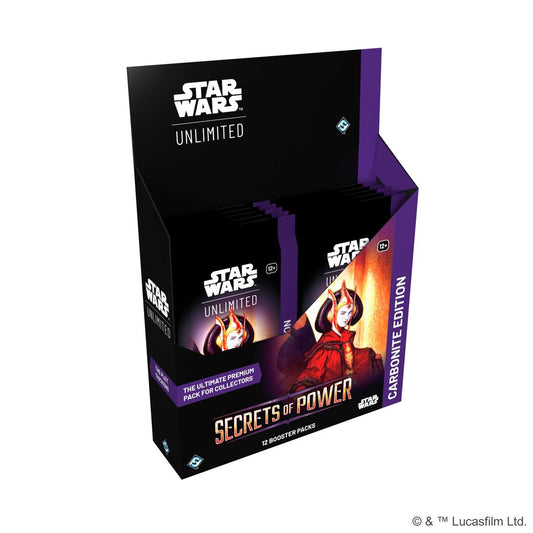 Star Wars Unlimited - Secrets of Power - Carbonite Booster Display (EN)