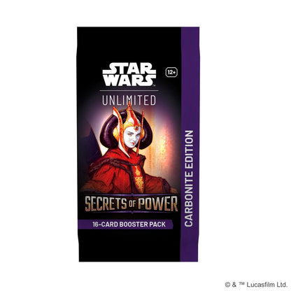Star Wars Unlimited - Secrets of Power - Carbonite Booster Display (EN)