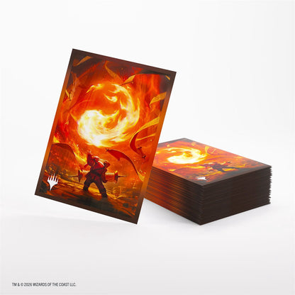 Sleeves: Magic: The Gathering-Secrets of Strixhaven: Art Sleeves: Mountain