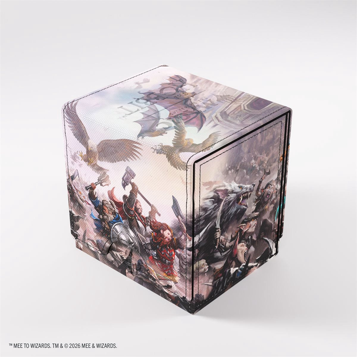 Deck Box MTG - The Hobbit Sidekick Pro XL (100ct) Fight scene 1