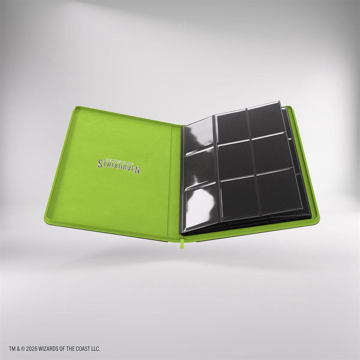 Binder: Zip-Up Album: 18 pkt: Magic: The Gathering-Secrets of Strixhaven: Black / Green