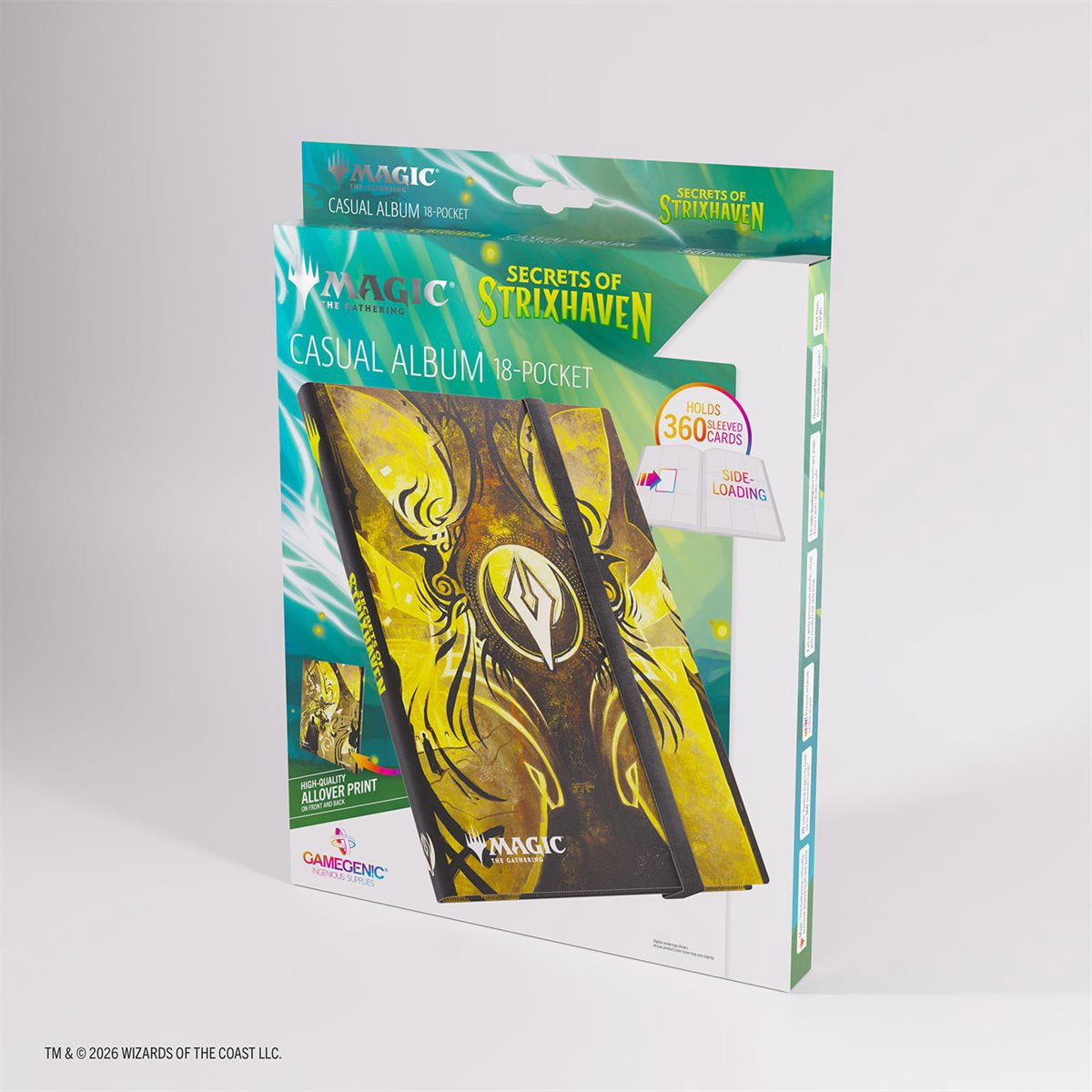 Album 18-pkt Magic The Gathering-Secrets of Strixhaven Silverquill