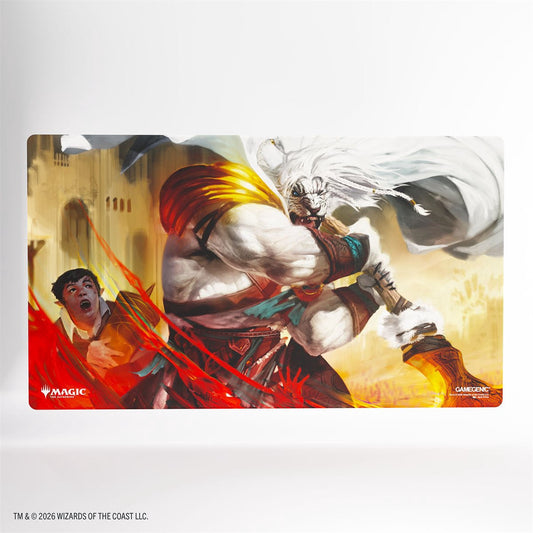 Playmat Magic The Gathering-Secrets of Strixhaven Ajani's Response