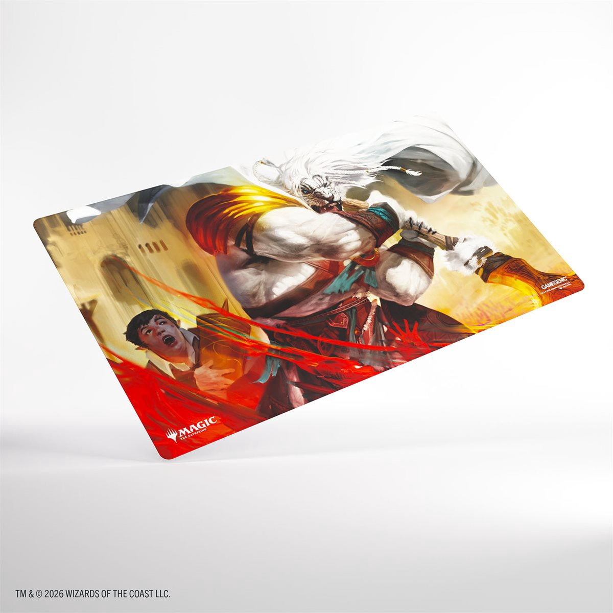 Playmat Magic The Gathering-Secrets of Strixhaven Ajani's Response