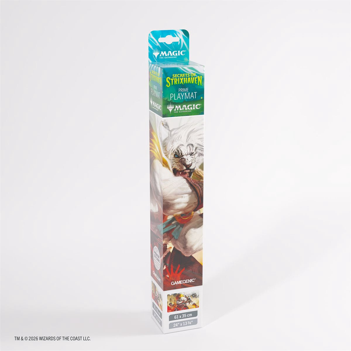 Playmat Magic The Gathering-Secrets of Strixhaven Ajani's Response