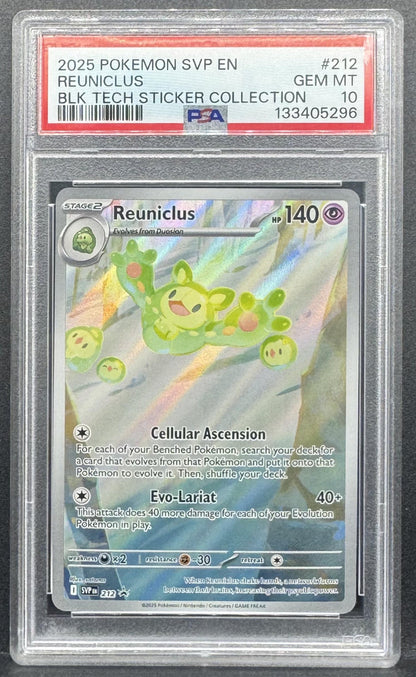 Pokemon TCG Reuniclus 212 Promo PSA 10
