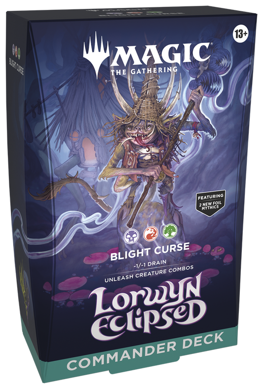 Lorwyn Eclipsed Blight Curse Commander Deck (EN) (PRE ORDER)
