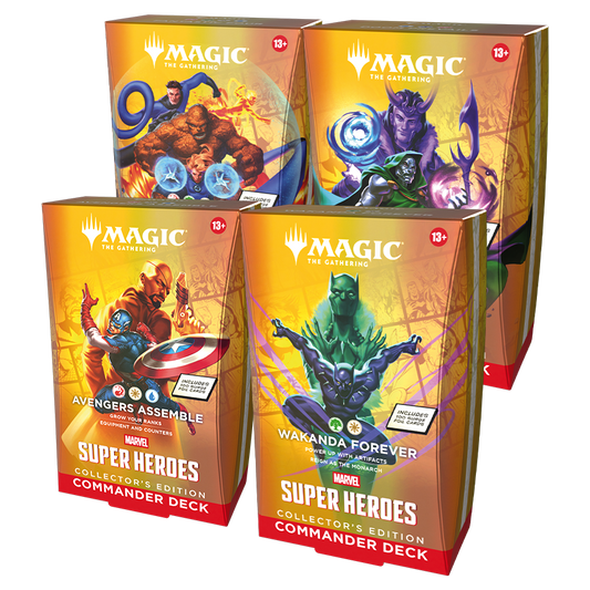 MTG Marvel Super Heroes Commander Collectors Edition Bundle (EN)
