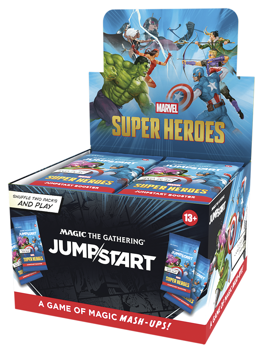 MTG Marvel Super Heroes Jumpstart Booster Box (EN) (PRE ORDER)