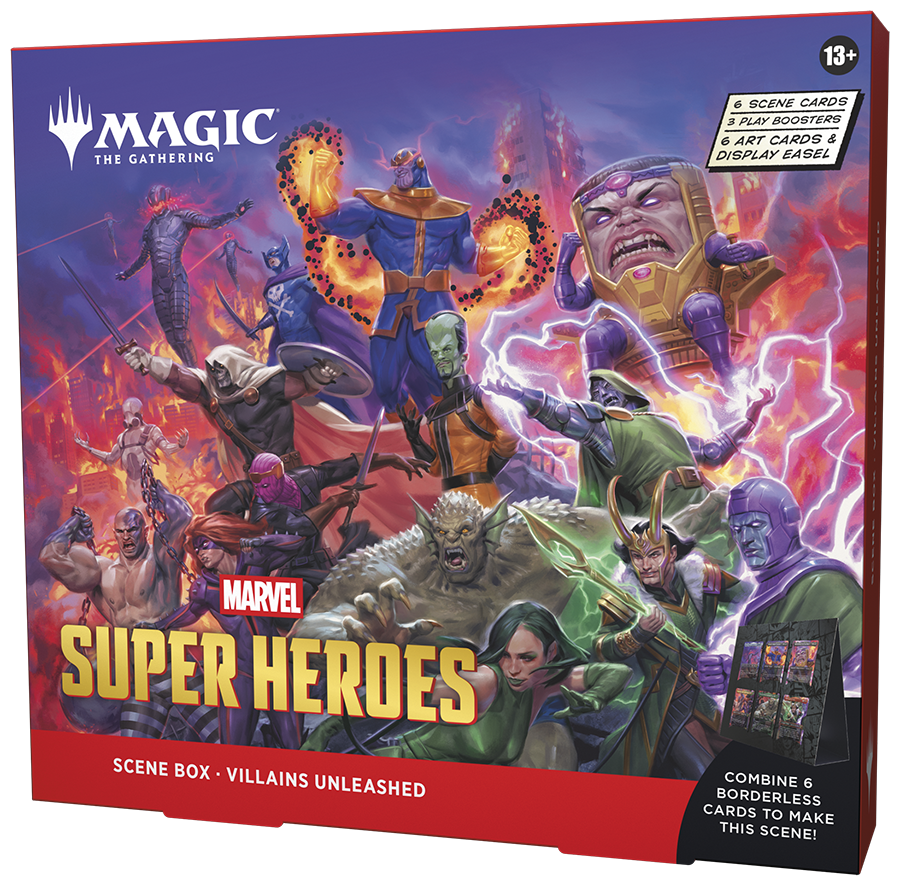 MTG Marvel Super Heroes Scene Box - Villains Unleashed (EN) (PRE ORDER)