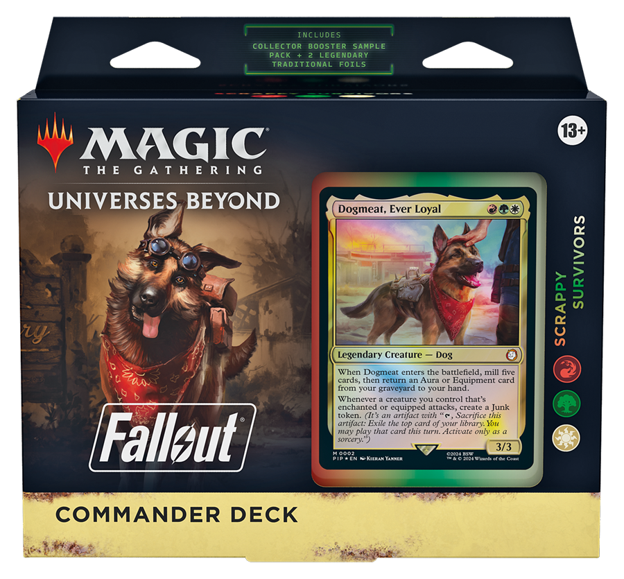 MTG Fallout Scrappy Survivors Commander Deck