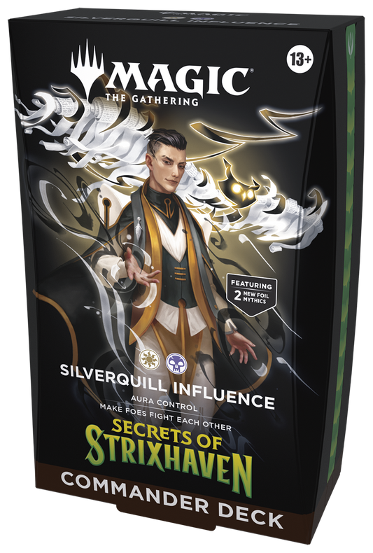 MTG Secrets of Strixhaven Commander Silverquill Influence (EN)