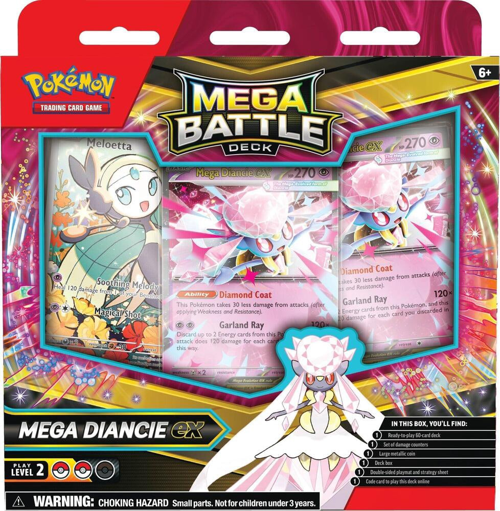 Pokemon - ex Battle Decks - Mega Diancie Ex