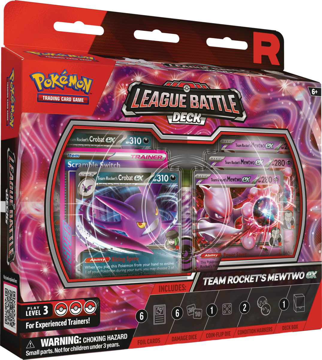 Pokemon TCG League Battle Deck Team Rocket's Mewtwo ex (EN)