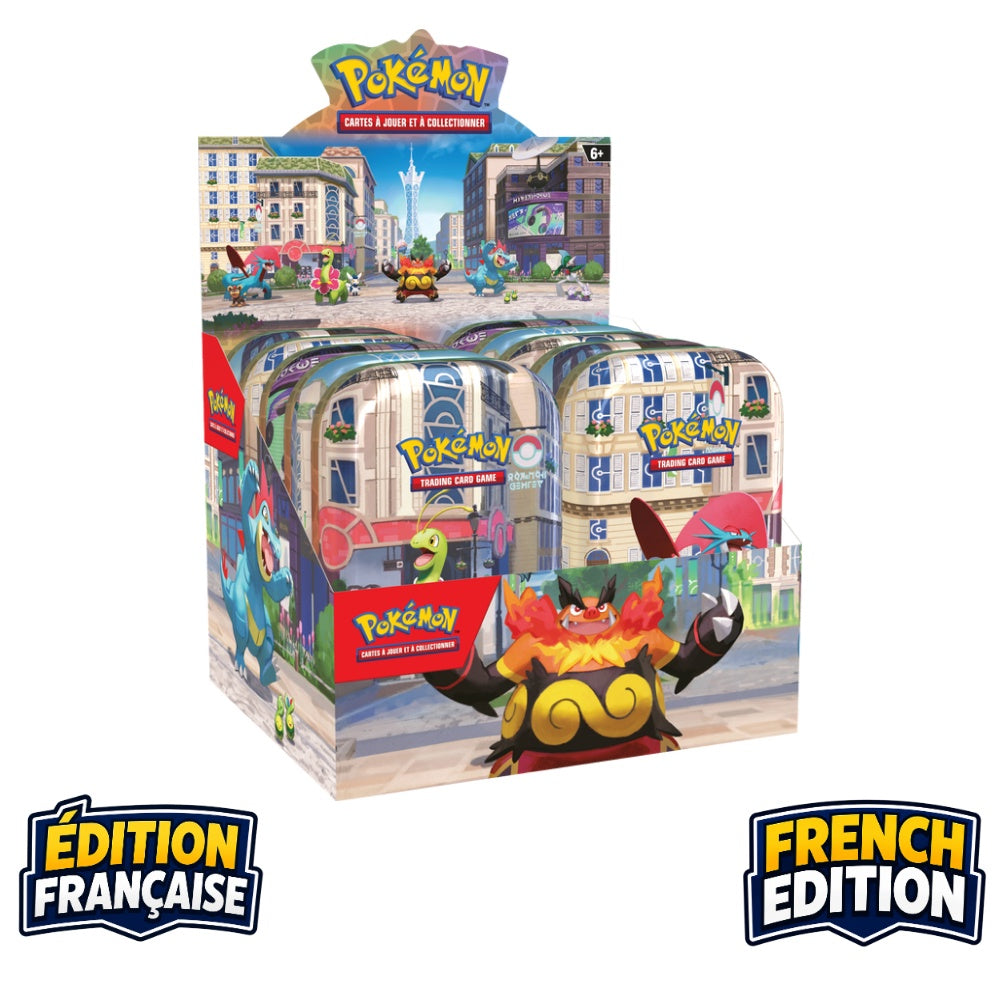 Pokemon TCG Lumiose City Mini Tin Display (FR)