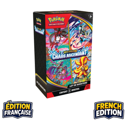 Pokemon TCG ME04 Chaos Rising Booster Bundle (FR)