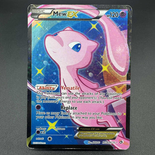 Mew EX RC24/RC25 Legendary Treasure Damaged