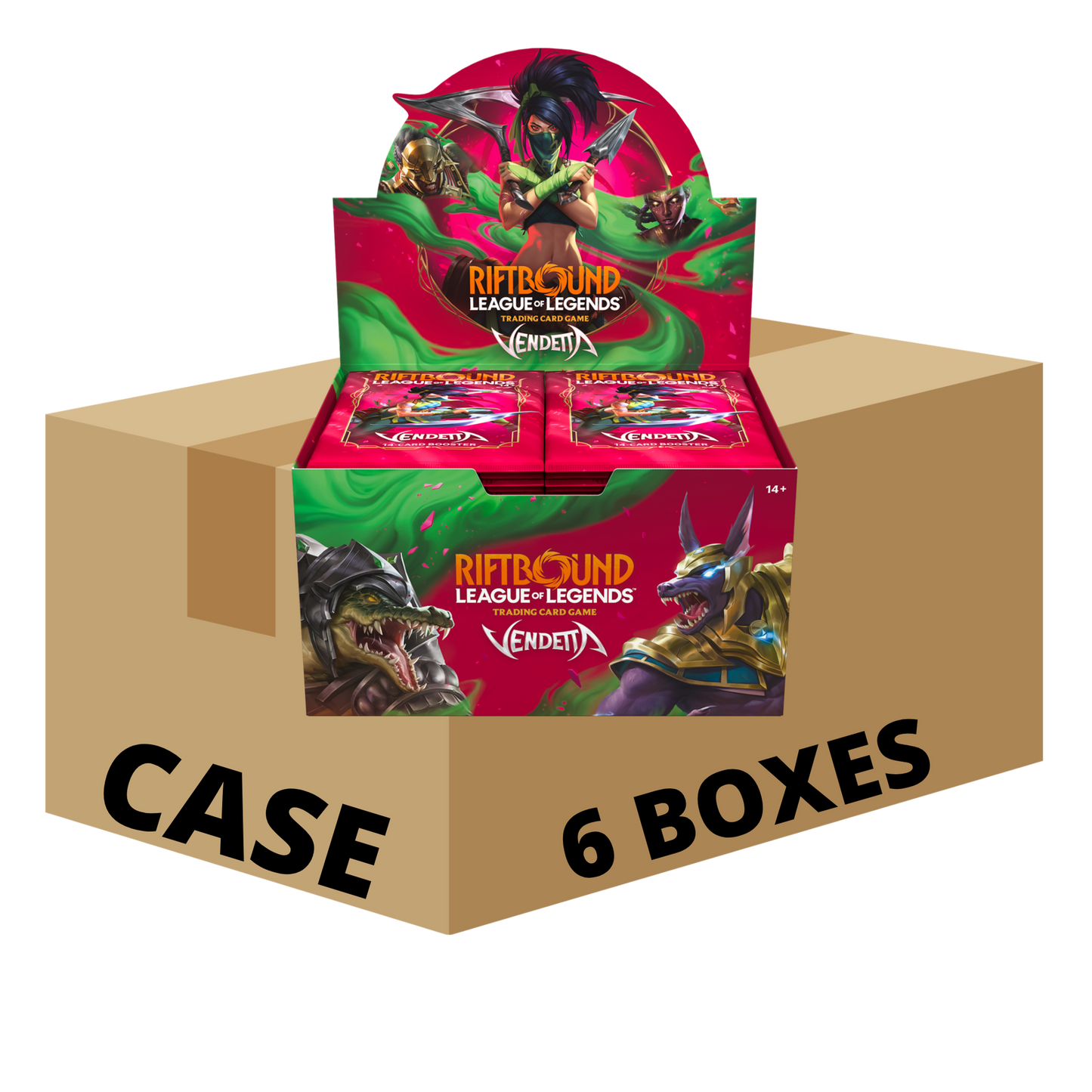 Riftbound TCG Vendetta Booster Display Case (EN) (PRE ORDER)