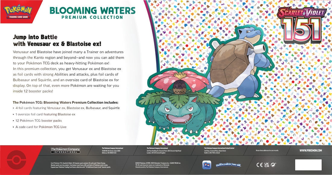 Pokemon Blooming Waters Premium Collection