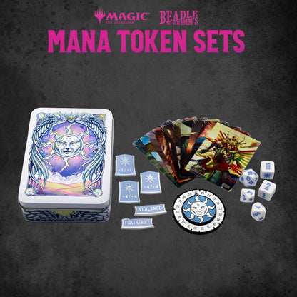 Beadle & Grimms Mtg Mana Token Set White
