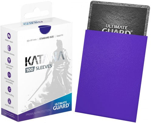 Ultimate Guard Sleeves Katana Blue 100Ct