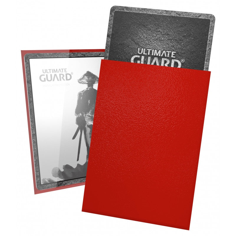 Ultimate Guard Sleeves Katana Japanese Size Red 60ct