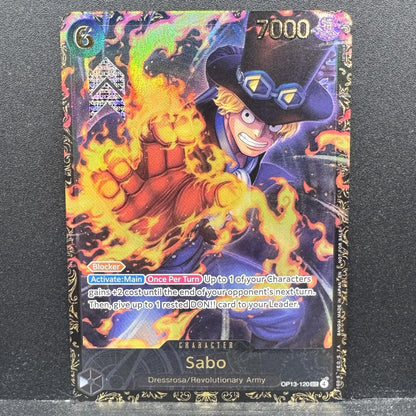 One Piece CG Sabo OP-120 Store Treasure Cup 2025 NM