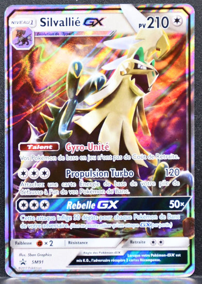 Pokémon Silvallié GX French Sun & Moon: Promos SM91 NM French