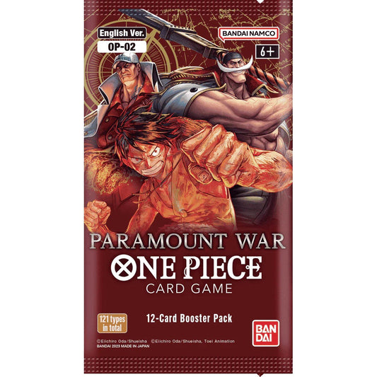 One Piece CG OP-02 Paramount War Booster Pack