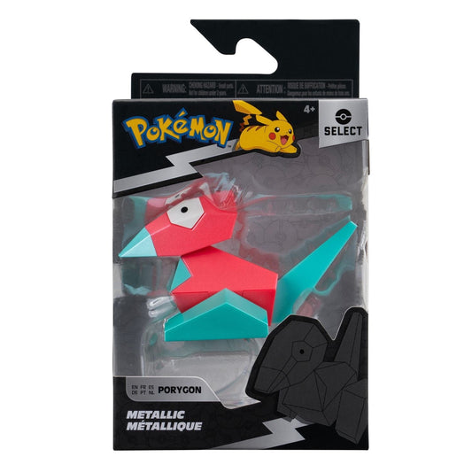 Pokemon Select Metallic Battle Figure Porygon