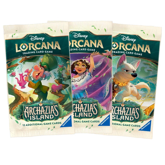 Disney Lorcana Archazia's Island Booster Pack (English)