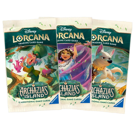 Disney Lorcana Archazia's Island Booster Pack (English)