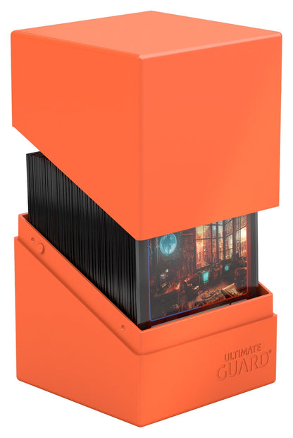 Ultimate Guard Deck Case Boulder 100+ Neon Orange
