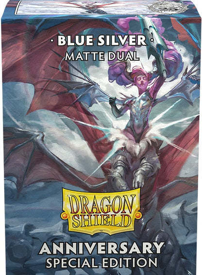 Dragon Shield Sleeves Anniversary Special Edition Blue/silver