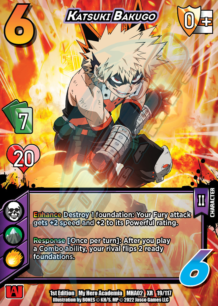 Katsuki Bakugo [Crimson Rampage XR]