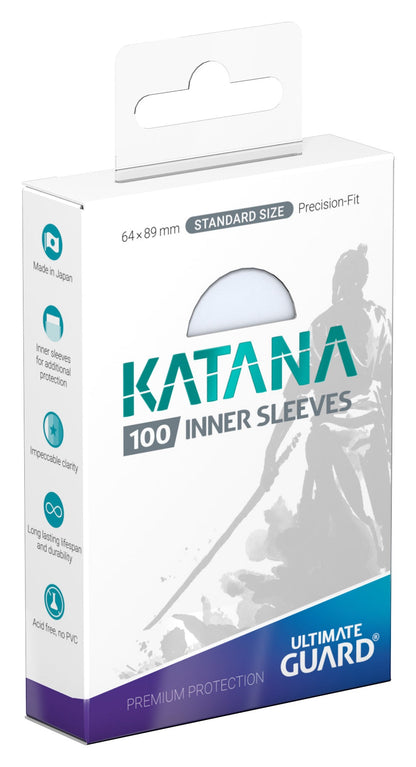 Ultimate Guard Sleeves Katana Inner Sleeves 100ct