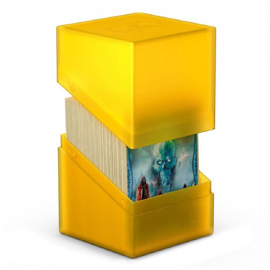 Ultimate Guard Deck Case Boulder 100+ Amber (Yellow)